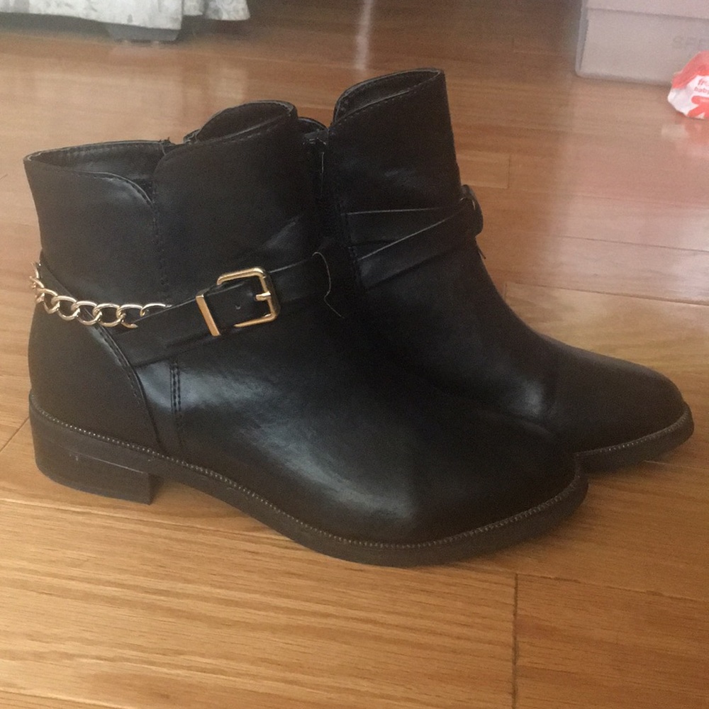 Black Ankle Booties from Spring